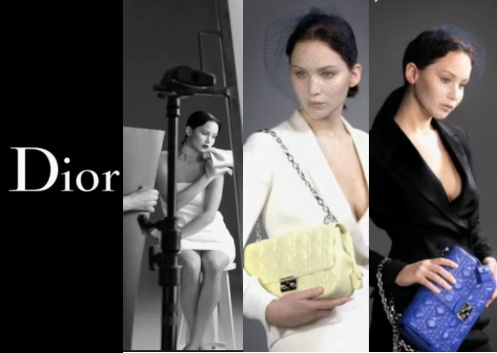 Jennifer Lawrence Models For Latest Miss Dior Handbag Collection