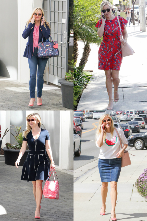 Reese Witherspoon’s Inspiring Ideas on Matching Handbags and Dresses